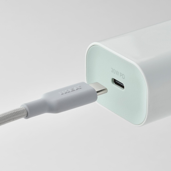 IKEA USB-C — USB-C, светло-серый LILLHULT, 405.810.92 40581092 фото