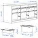 IKEA Стелаж з контейнерами, білий білий/блакитний TROFAST, 195.744.61 19574461 фото 5