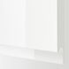 IKEA Sz stj 3fr/2n/wd/h, белый/Воксторп глянцевый/белый METOD / MAXIMERA, 192.542.85 19254285 фото 3