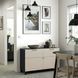 IKEA BESTA (ИКЕА БЕСТО), Комбинация для хранения с дверцами/ящиками, черно-коричневый/Lappviken/Stubbarp светло-серо-бежевый, 120x42x74 см, 294.402.25 29440225 фото 3