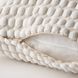 IKEA SVARTPOPPEL (ІKEA СВАРТПОППЕЛЬ), Чохол на подушку, кремовий, 50х50 см, 605.430.04 60543004 фото 1
