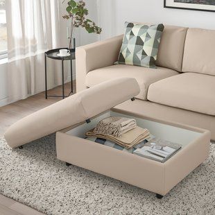 IKEA Підніжка з місцем для зберігання, Hallarp бежевий VIMLE, 693.925.95 69392595 фото
