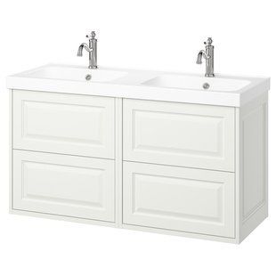 IKEA Тумба під умивальник/умивальник/крани, білий T&Auml;NNFORSEN / ORRSJ&Ouml;N, 895.285.45 89528545 фото