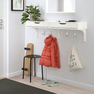IKEA Полка настенная, белый/белый EKBY ALEX / RAMSHULT, 392.909.56 39290956 фото
