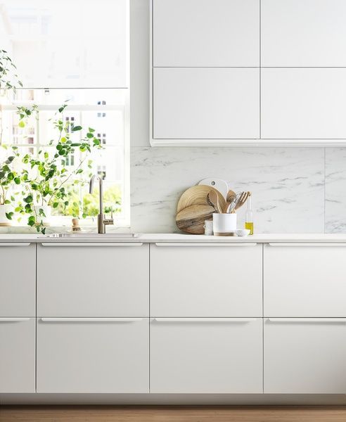 IKEA Фронтальная часть ящика, белая VEDDINGE, 302.054.39 30205439 фото