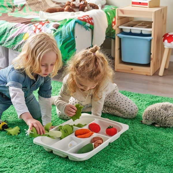 IKEA Піднос з відділеннями, білий TROFAST, 705.817.88 70581788 фото