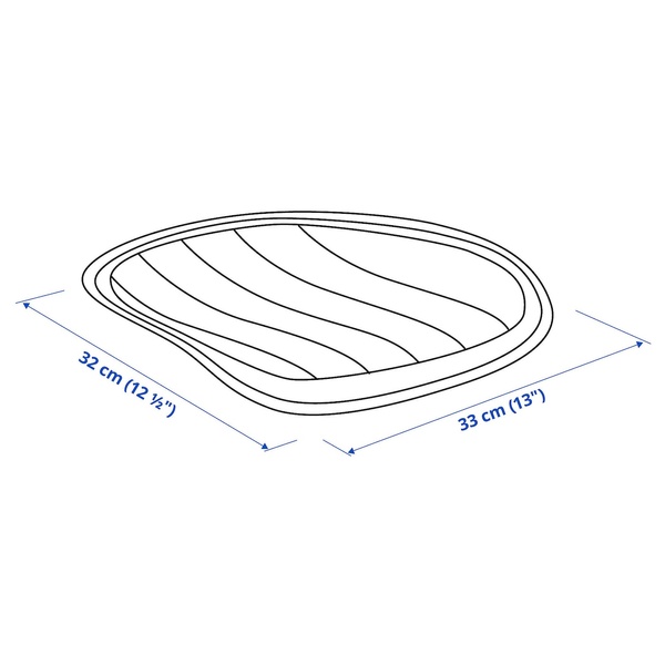 IKEA PYNTEN (ИКЕА ПИНТЕН), Подушка для офисного детского стула, бирюзовый, 33x32 см, 905.388.26 90538826 фото