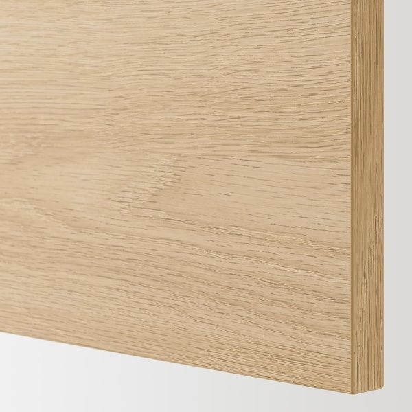 IKEA Навісна шафа 2 полиці/дверцята сірий/імітація. дуб ENHET, 093.236.56 09323656 фото
