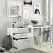 IKEA Комод, 3 шухляди, білий/світло-зелений SM&Aring;STAD / PLATSA, 895.438.19 89543819 фото 3