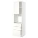 IKEA Высокий шкаф с дверцами/3 дверцы, белый/Вальстена белый METOD / MAXIMERA, 695.074.50 69507450 фото 2