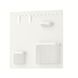 IKEA Пегборд комбінований, білий SK&Aring;DIS, 495.159.41 49515941 фото 2