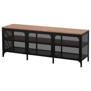 IKEA Підставка для телевізора FJÄLLBO - чорна 150x36x54 см, 903.392.90 90339290 фото