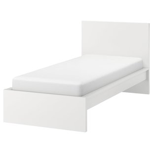 IKEA MALM (ИКЕА МАЛЬМ), Каркас кровати, высокий, белый, Lönset, 290.195.94 29019594 фото