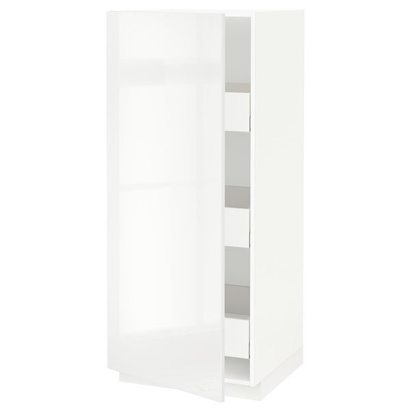 IKEA Висока шафа з висувними ящиками, білий/Ringhult білий METOD / MAXIMERA, 793.647.47 79364747 фото