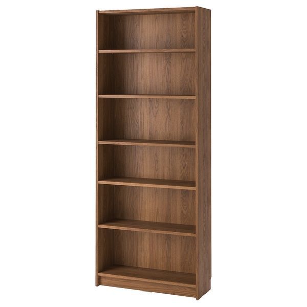 IKEA Книжкова шафа, коричневий горіх BILLY, 505.086.52 50508652 фото