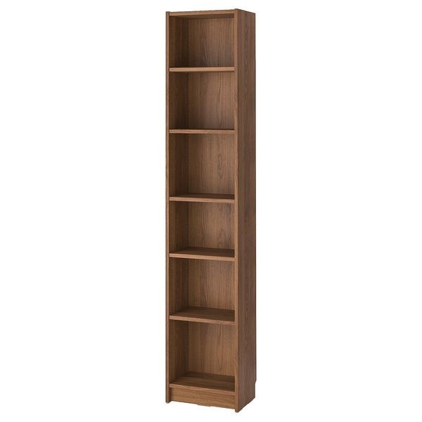IKEA Книжкова шафа, коричневий горіх BILLY, 805.086.41 80508641 фото