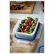 IKEA Контейнер для їжі з кришкою, прямокутний/пластиковий IKEA 365+, 705.079.63 70507963 фото 5