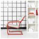 IKEA Кресло с низкой спинкой, красный/Каторп натуральный/бежевый PO&Auml;NG, 895.516.11 89551611 фото 4