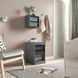 IKEA Полка с контейнерами, серый/темно-серый TROFAST, 095.150.71 09515071 фото 1