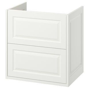 IKEA Шкаф под умывальник с ящиками, белый T&Auml;NNFORSEN, 005.351.15 00535115 фото