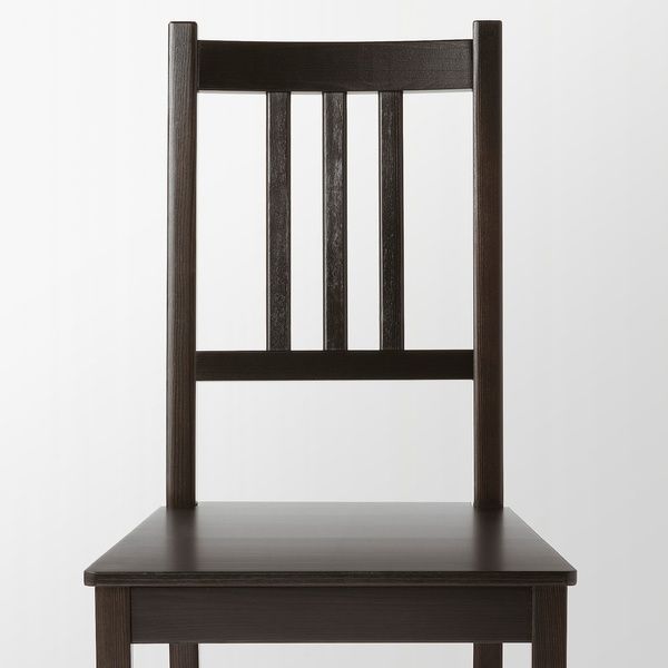 IKEA Стул, коричнево-черный STEFAN, 002.110.88 00211088 фото