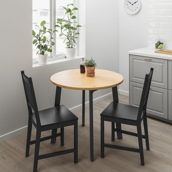 IKEA Стул, коричнево-черный STEFAN, 002.110.88 00211088 фото