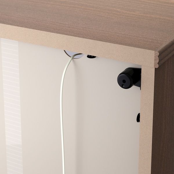 IKEA Книжный шкаф, серо-коричневый LANESUND, 204.348.27 20434827 фото
