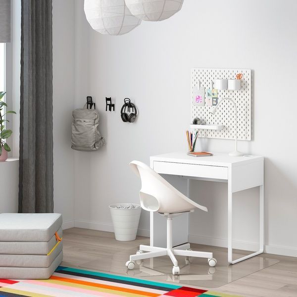 IKEA Письменный стол, белый MICKE, 302.130.76 30213076 фото