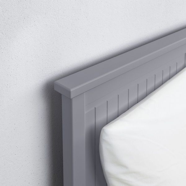 IKEA Кушетка с 3 ящиками, 2 матрасами, серый/фирма Ваннарейд HEMNES, 993.909.48 99390948 фото