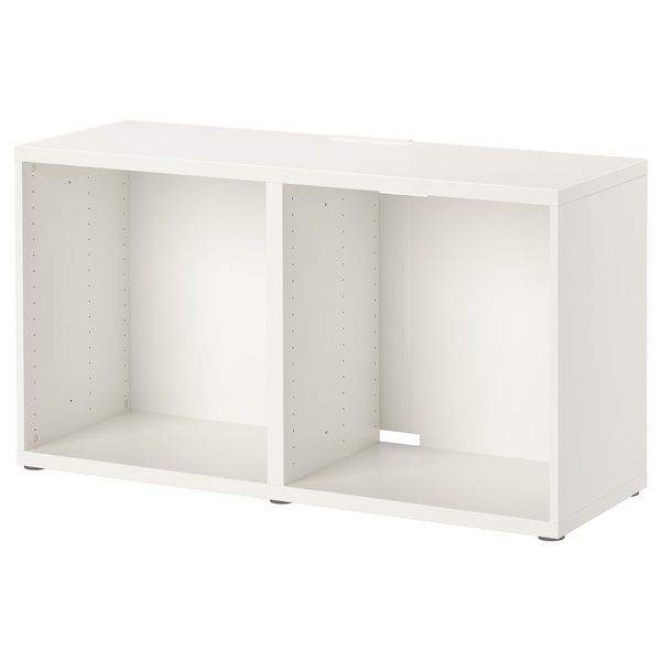 IKEA Тумба під телевізор, біла BEST&Aring;, 402.998.90 40299890 фото