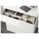 IKEA Комод, 3 шухляди, білий глянець MALM, 704.240.53 70424053 фото 3