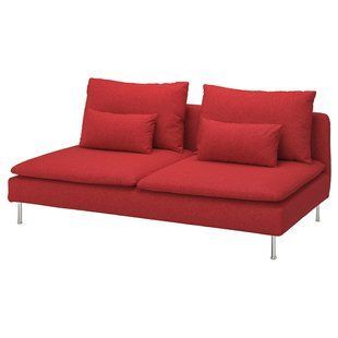 IKEA Секція 3-х місна, Тонеруд червоний S&Ouml;DERHAMN, 095.143.97 09514397 фото