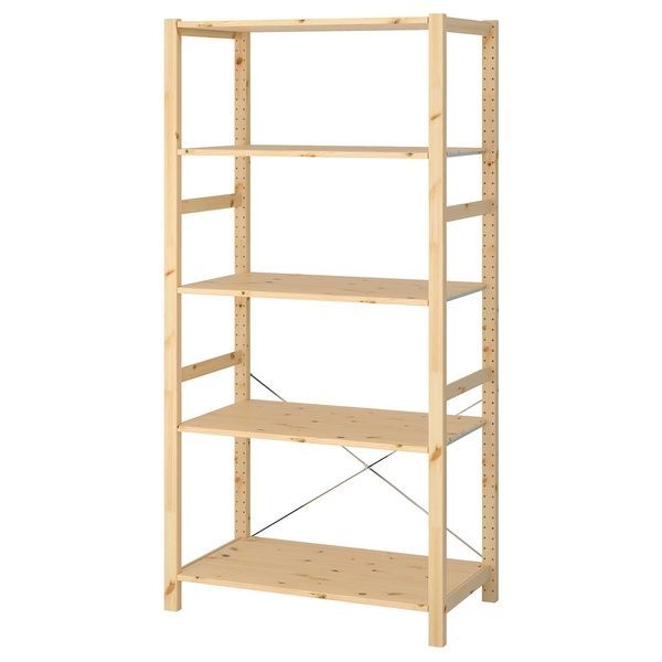 IKEA Книжный шкаф, сосна IVAR, 394.070.70 39407070 фото