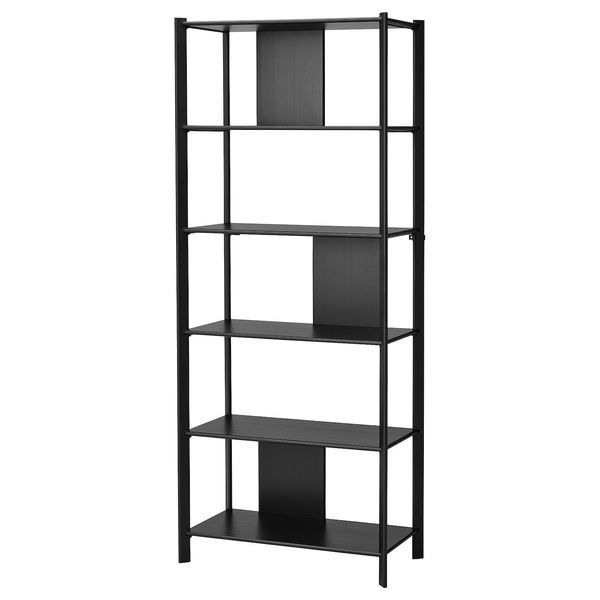 IKEA Книжный шкаф, черный J&Auml;TTESTA, 805.129.59 80512959 фото