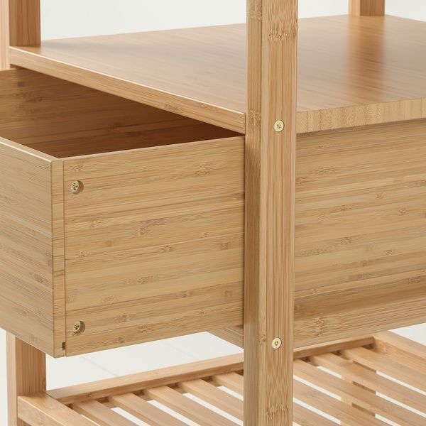 IKEA Тумбочка прикроватная, бамбук NORDKISA, 604.476.77 60447677 фото