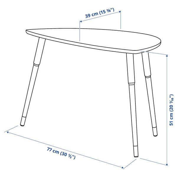IKEA Стол, светло-зеленый L&Ouml;VBACKEN, 105.571.02 10557102 фото