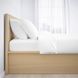 IKEA Кровать с ящиком для хранения, дубовый шпон, беленый MALM, 004.126.85 00412685 фото 7