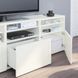 IKEA Комбинация ТВ/стекл дверца, белый/Ханвикен белое прозрачное стекло BEST&Aring;, 094.103.71 09410371 фото 5
