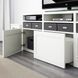 IKEA Комбинация ТВ/стекл дверца, белый/Ханвикен белое прозрачное стекло BEST&Aring;, 094.103.71 09410371 фото 6