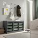 IKEA Стелаж з контейнерами, сірий/світло зелено-сірий TROFAST, 695.151.10 69515110 фото 1