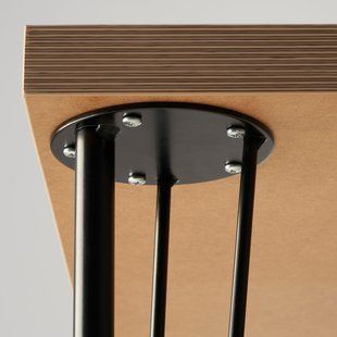 IKEA Ножка с кольцом, черная. KRILLE, 705.627.61 70562761 фото