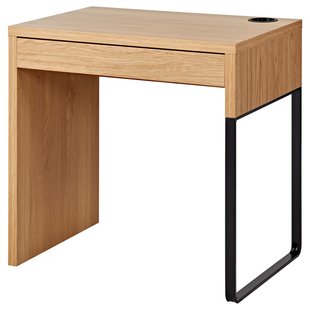 IKEA MICKE (ІKEA МИККЕ), письмовий стіл, імітація. дуб, 73x50 см, 203.517.42 20351742 фото