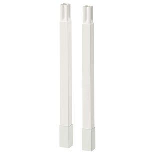IKEA Ножки для корпуса, белые ENHET, 004.599.13 00459913 фото