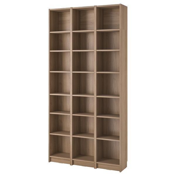 IKEA Комбинация стеллажей с надставками, имитация. дуб BILLY, 894.833.92 89483392 фото