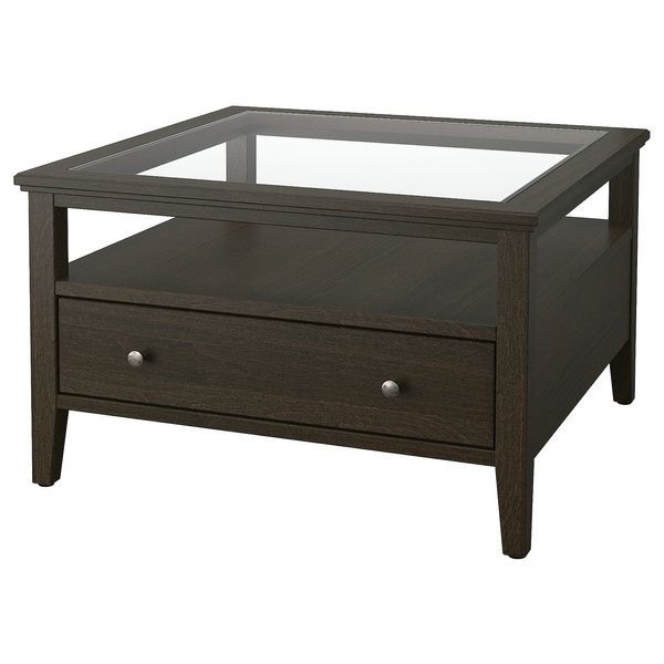 IKEA Журнальний столик, темно-коричнева морилка IDAN&Auml;S, 105.000.02 10500002 фото