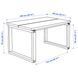 IKEA Стіл та 4 стільці, дубовий шпон, коричнева морилка/Viarp бежевий/коричневий M&Ouml;RBYL&Aring;NGA / LUSTEBO, 695.235.20 69523520 фото 3