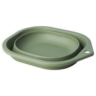 IKEA Миска для білизни, складна/зелена PEPPRIG, 705.729.63 70572963 фото