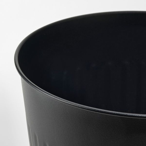 IKEA Кришка для квіткового горщика, кімнатна/вулична/антрацит CITRONMELISS, 205.625.08 20562508 фото