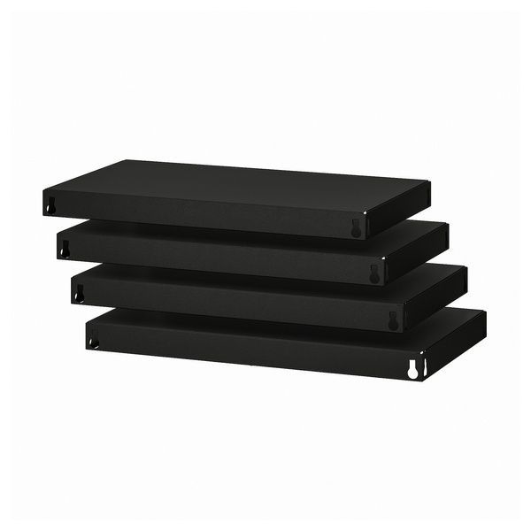 IKEA Полка, черный BROR, 105.122.79 10512279 фото