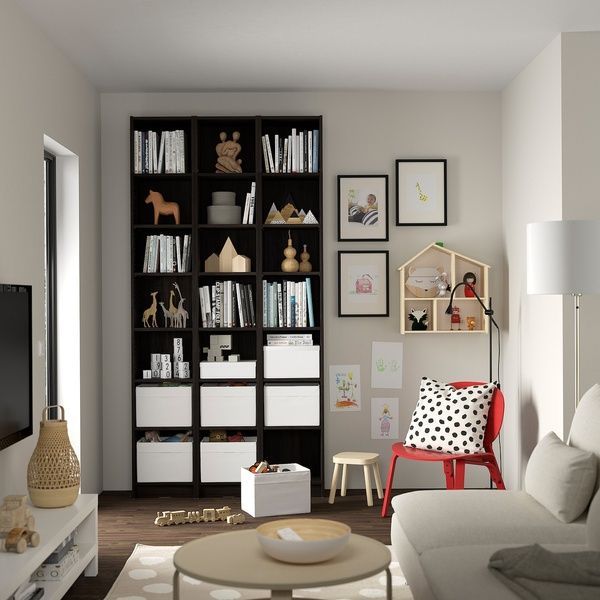 IKEA Удлинитель, имитация темно-коричневого цвета. дуб BILLY, 304.928.26 30492826 фото